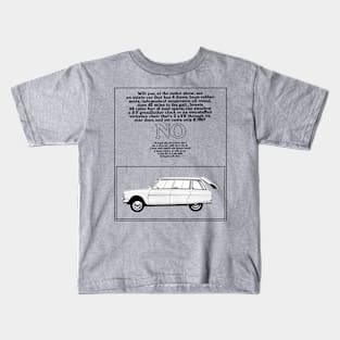 1960s FRENCH ESTATE CAR - advert Kids T-Shirt